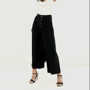 ISO ASOS Stradivarius cropped button pants